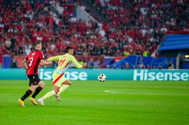 开云体育-【欧洲杯】西班牙1-0阿尔巴尼亚，3战全胜出线